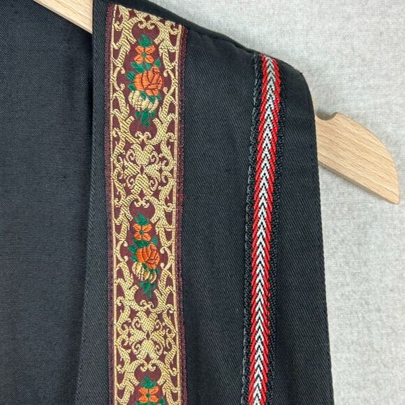 Vintage Agapo Womens Boho Vest Size S Western 90s Aztec Button Causal Abstract - Picture 4 of 9